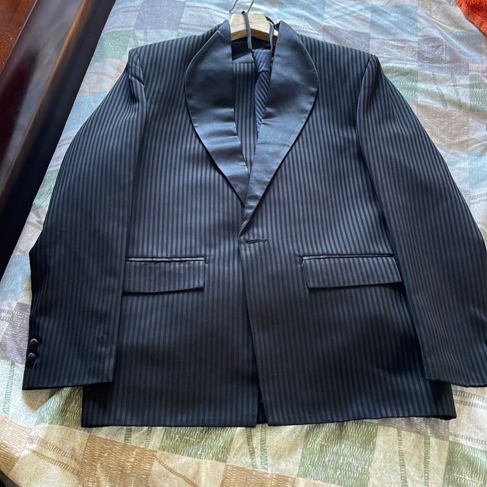 Boys size 12 black suit